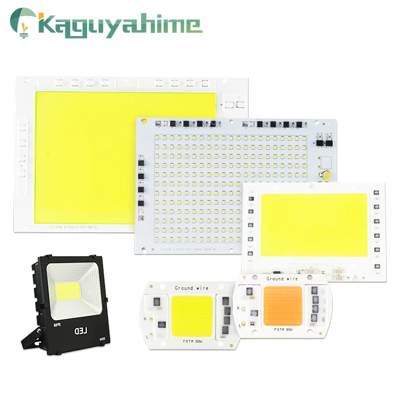 Kaguyahime 5 Вт~ 100 Вт AC 220 В интегрированный COB светодиодный чип 50 Вт 30 Вт 20 Вт 10 Вт смарт IC драйвер люменов для DIY прожектор