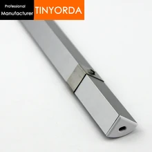 Tinyorda 500 шт.(длина 2 м) светодиодная полоса светодиодный профиль канала для 11 мм Светодиодные полосы света [профессиональный производитель] TAP1616