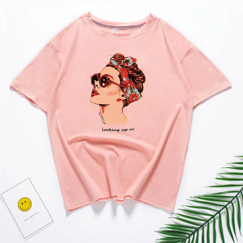 Moda Casual Funny Rosa T camisa mujeres Tops pura de algodón de verano Camiseta mujer Camiseta naranja Camiseta mujer Camiseta femenina 2018 Moda Casual Funny Rosa T camisa mujeres Tops pura de algodón de verano Camiseta mujer Camiseta naranja Camiseta mujer Camiseta femenina 2018