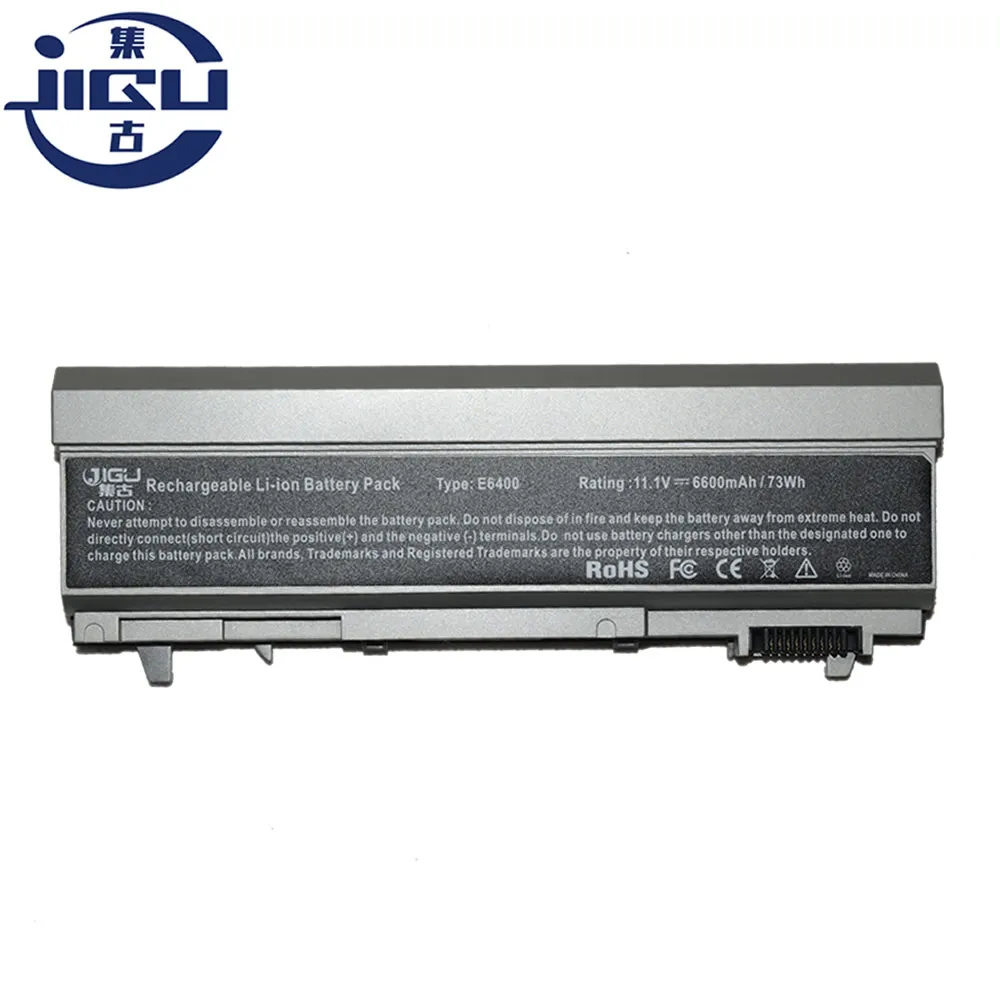 

JIGU Laptop Battery For Dell For Latitude E6400 M2400 E6510 1M215 312-0215 E6500 M4400 312-0749 M6400 M6500 M4500 E6410 9Cells