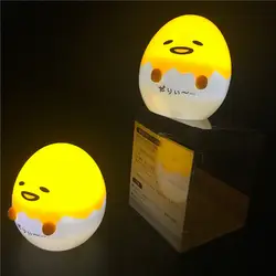 2 шт. японского аниме грустное яйцо Гудетама свет ночник детский игрушки Lazy eggs светодиодный светильник Новинка стол с домашним декором