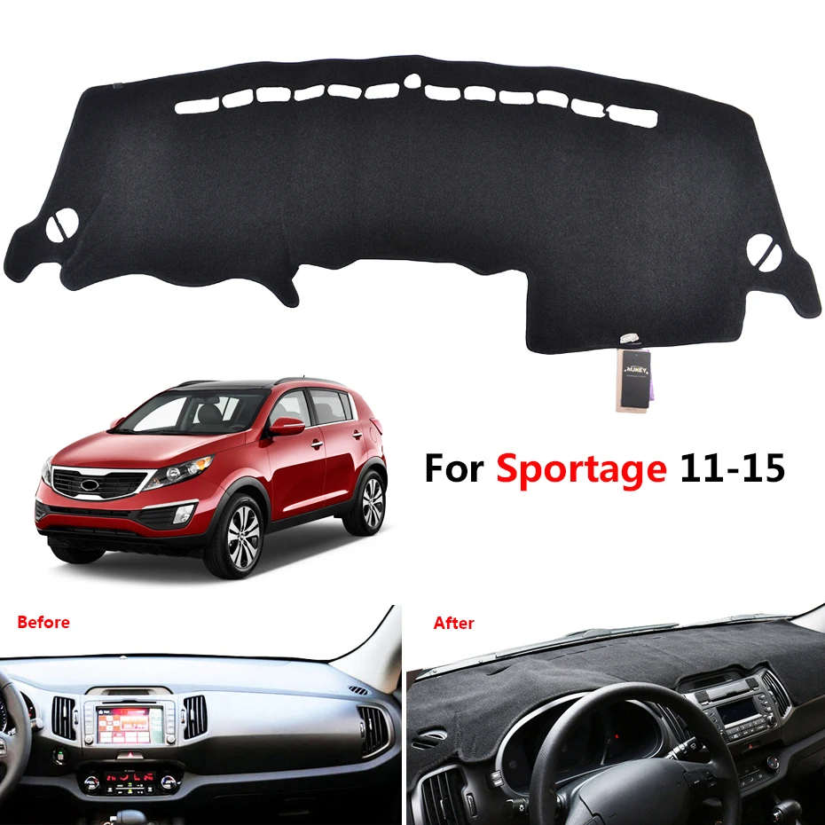 Автомобильный коврик для приборной панели для Kia Sportage 2011 2012 2013