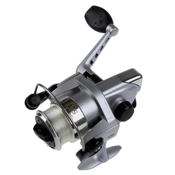 

Saltwater Fishing Tackle Pen Shape Rod Pole & Reel Combos(silver)