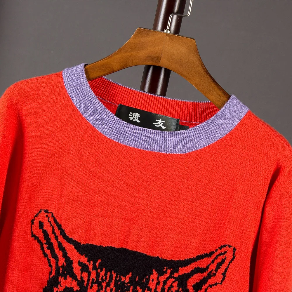Осенне-зимний модный брендовый Повседневный свитер для мужчин с круглым вырезом, приталенные мужские свитера и пуловеры
