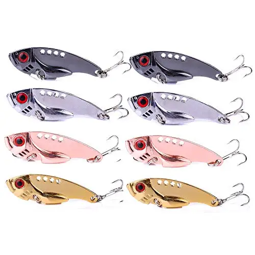 

ThunderShower Metal Spoon Lure Wobblers Trout 3.2g 7g 11g Metal Casting VIB Jig Fishing Lures