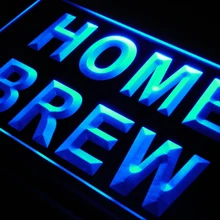 S199 домашнее Сваренное пиво Бар Паб Вино светодиодный неоновый Световой значок кнопки вкл/выкл 20+ Цвета 5 размеров