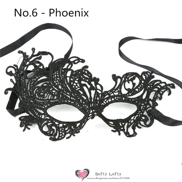 Mystery Lady Costume Party Masks 21 styles - 6
