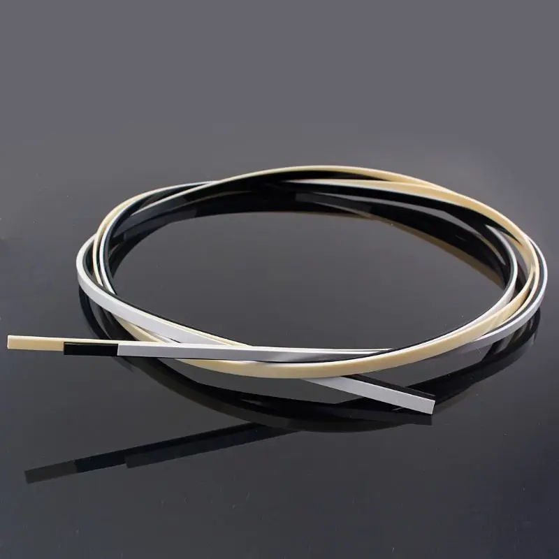 

3Pcs Guitar Binding Purfling 6 mm Width Strips ABS 5 Feet Parts for Luthiers Tool