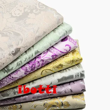 

50*150cm Jacquard Cotton Fabric Meter Floral Dacron Dobby Jersey Sewing Quilting Patchwork Tissues Textiles Costura Felt Telas