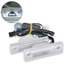 KATUR 2pcs License Plate Light for Chevrolet for Cruze Car Rear License Plate font b Lamp