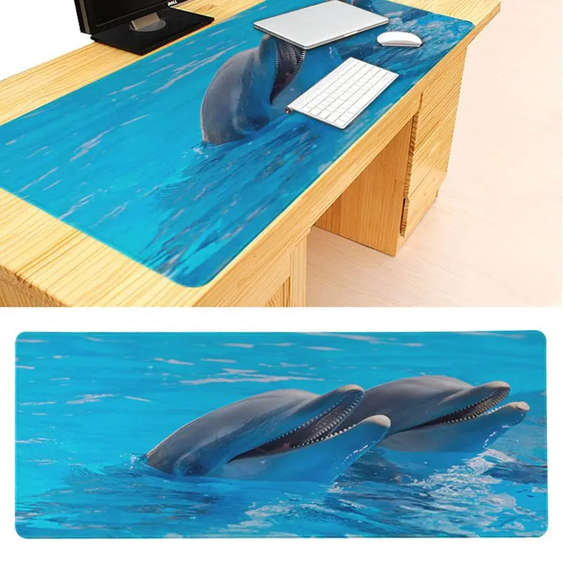 congsipad Cool New Dolphin HD Wallpaper Beautiful Anime Mouse Mat Size