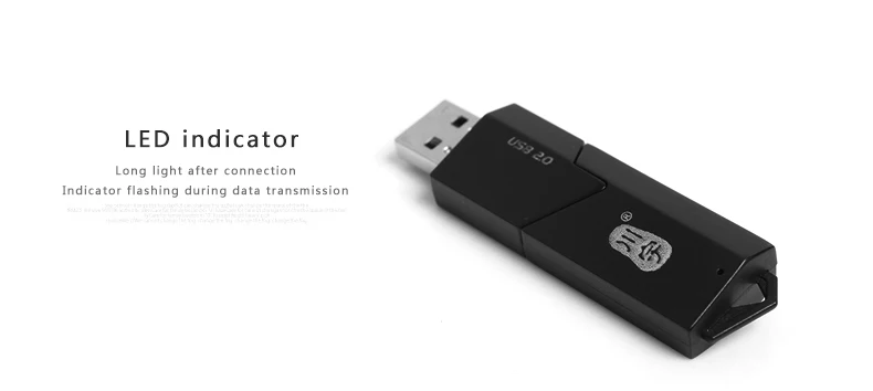 Kawau USB 2,0 многокарточный ридер адаптер для карт памяти с многокарточным слотом Поддержка до 64 Гб C295 кардридер для компьютера