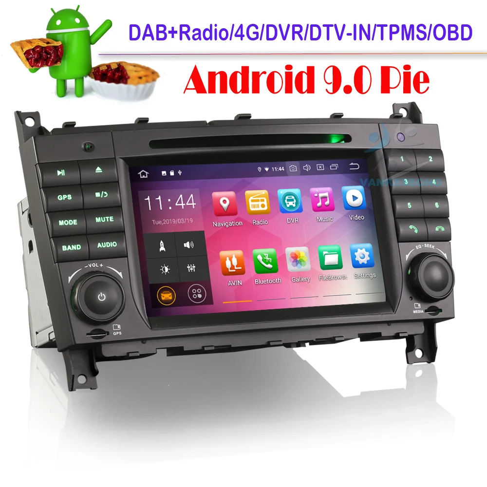 Cheap 7" Android 9.0 Car DVD Player DAB+Car Radio Autoradio Navigation GPS Bluetooth Wifi Stereo for Mercedes Benz CLK Class W209 A209 0 Cheap 7" Android 9.0 Car DVD Player DAB+Car Radio Autoradio Navigation GPS Bluetooth Wifi Stereo for Mercedes Benz CLK Class W209 A209 0