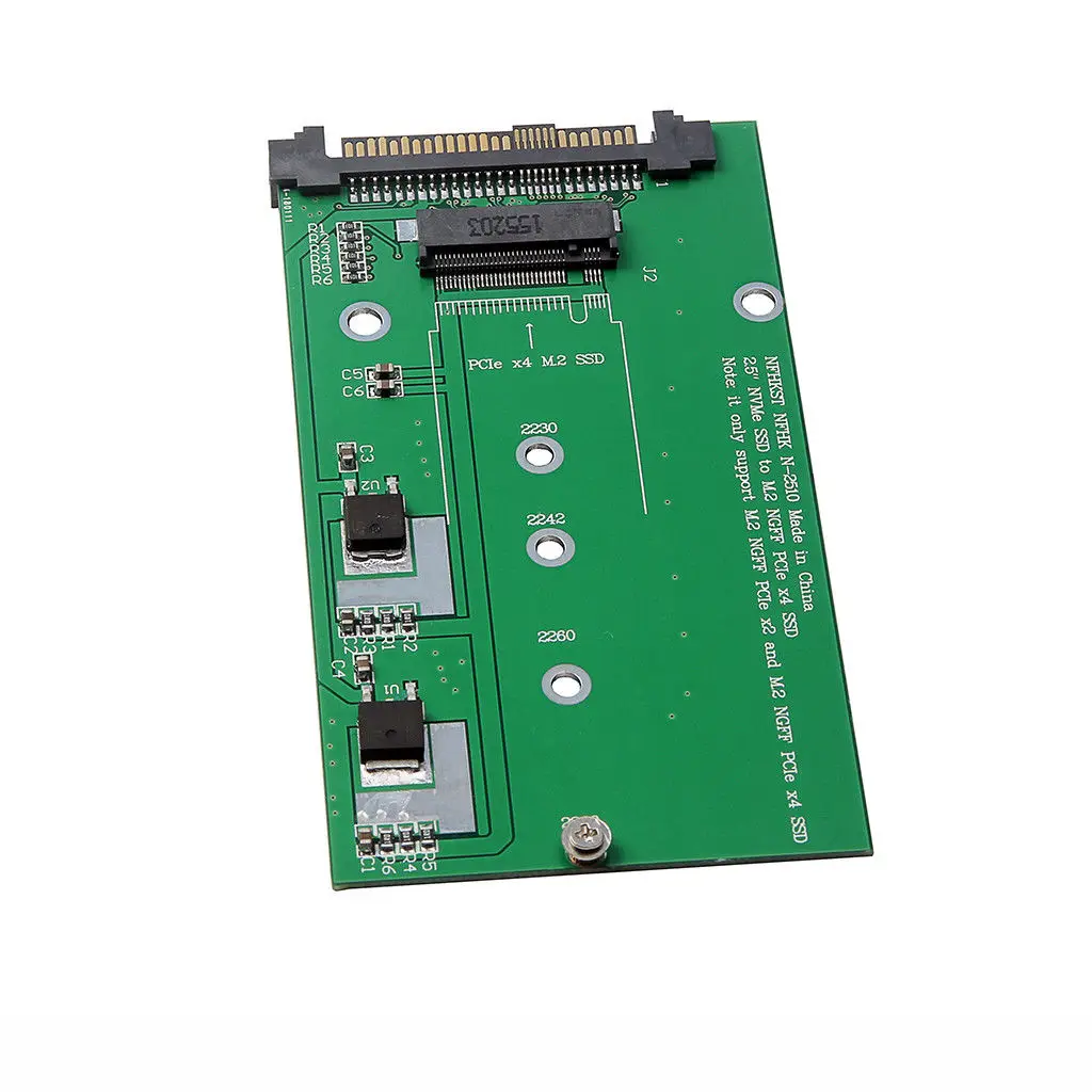 U.2/Sff-8639 Nvme Pci-E Ssd To M.2 Ngff M Key Ssd конвертер адаптер карта