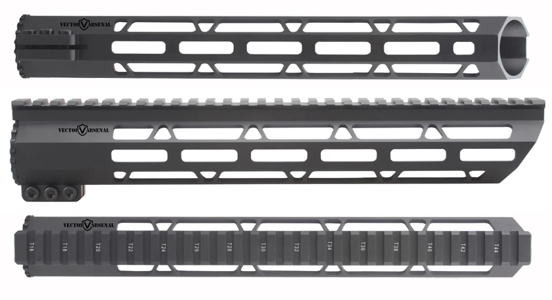M-LOK 12 Inch Handguard Acom 03