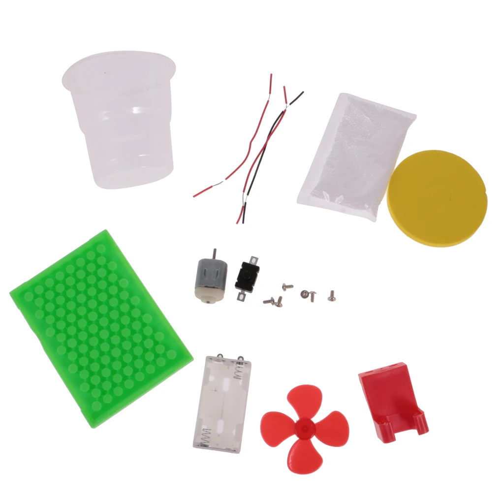 Kids Science Experiment Kits - DIY Electric Electrostatic Snow & Colorful Fiber Optic Lights Model Toy, Creative Toys