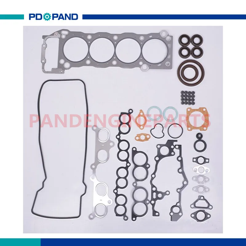 

3RZ 3RZFE 3RZ-FE Overhaul Engine Gasket Set For Toyota Hilux Land Cruiser 4 Runner Hiace Dyna COASTER Bus 2694cc 2.7L Oil Seals