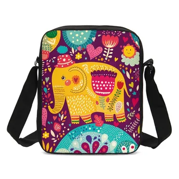 

Small Crossbody Bags For Boys Girls Fashion Cartoon Elephant 3D Printing Messenger Bags Handbags Casual Shouler Bags Sling Bags