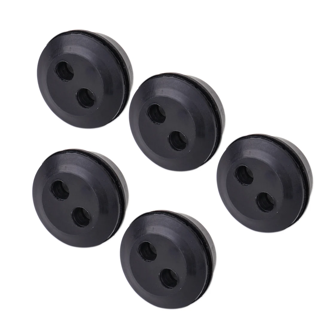 Buy LETAOSK New 5Pcs 2 Hole Fuel Gas Tank Line Grommet