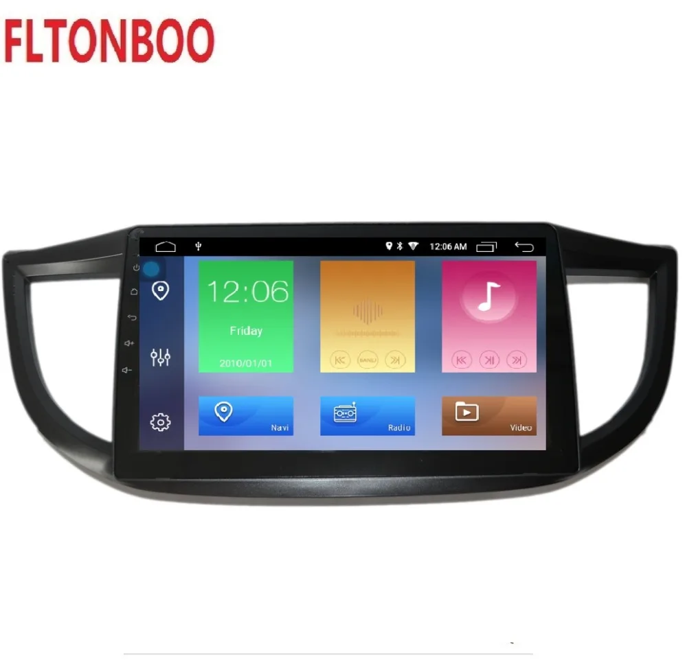Top 10.1inch 1024 x 600 quad core Android 9.1 for HONDA crv 2012,car deckless gps navigation,3G,BT,Wifi,canbus, 0
