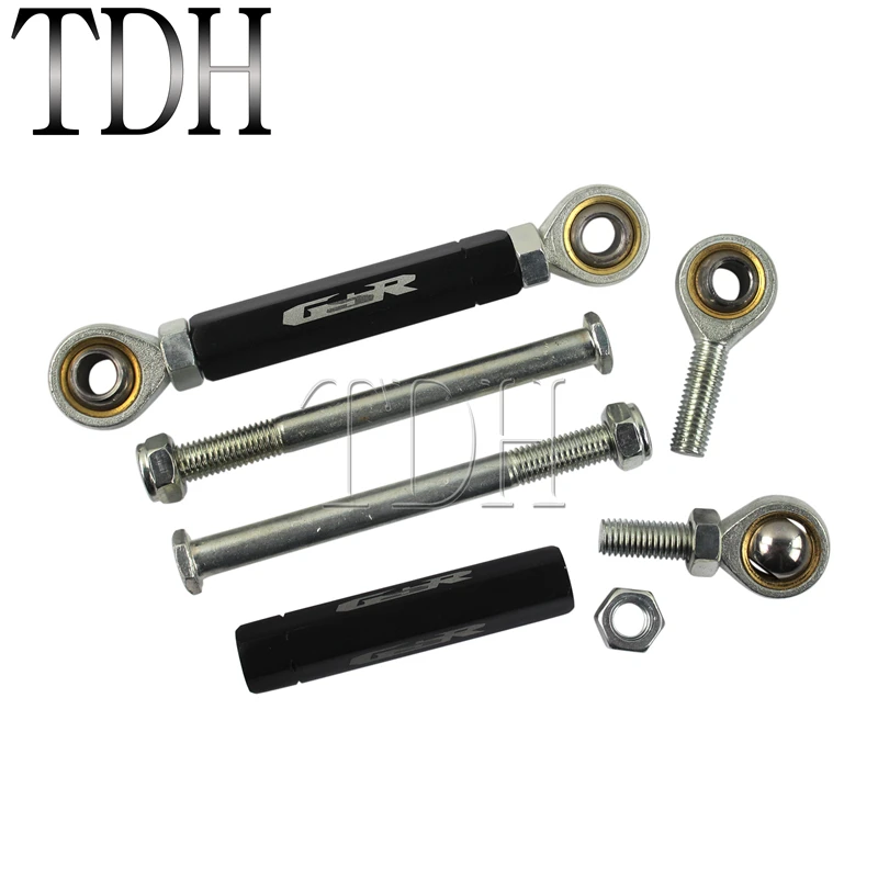 

Aluminum Rear Adjustable Lowering Links Kit For Suzuki GSR 400 2008-2012 GSR 600 2008-2010 Black Suspension Drop Link Kits