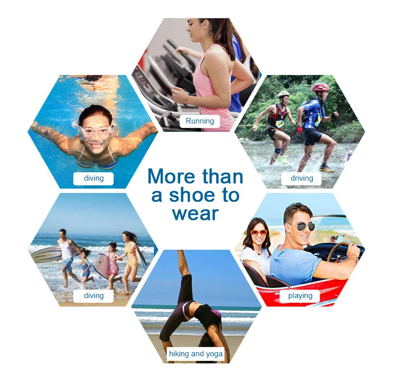 1 (6)CGILO CUBE Light Aqua Shoes Men Women Color lines Wade Convenient Beach Sports Running Shoes