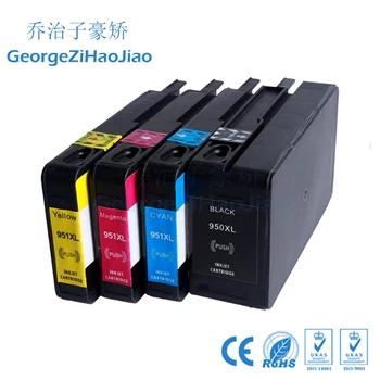 

Compatible 950 951 XL Ink Cartridge Replacement for HP 950 951 HP950 HP951 Officejet Pro 8100 ePrinter 8600 Plus Printer ZH