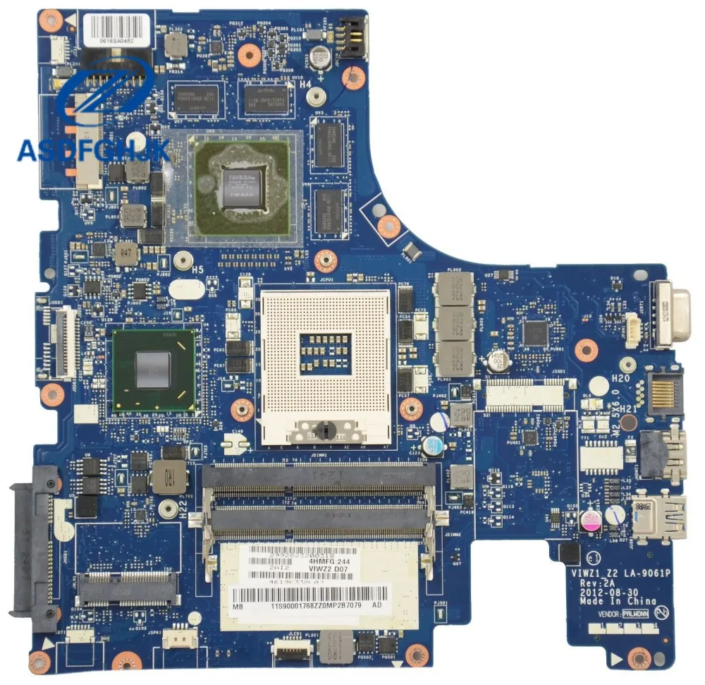 Материнская плата для ноутбука Lenovo Z500 viwz1 _ Z2 LA-9063P w/ GT740M 1GB 90002865 100% work | Компьютеры и