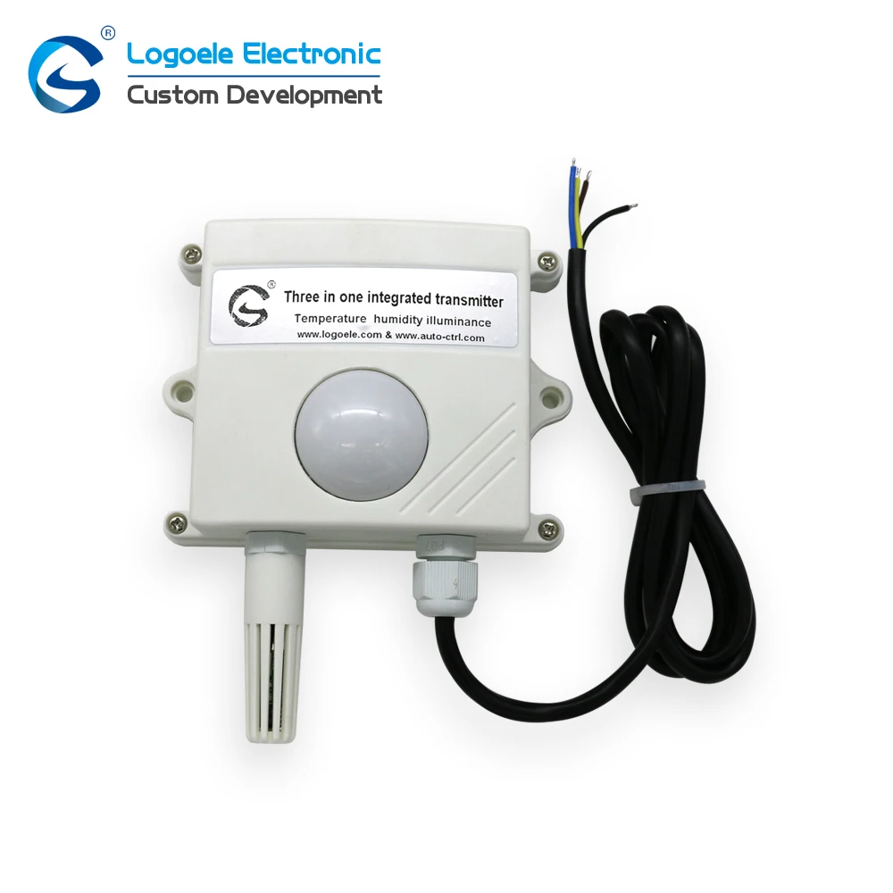 Três em um Módulo de Sensor Umidade e Intensidade da Luz Temperatura Transmissor Integrado Saída Frete Grátis Modbus485