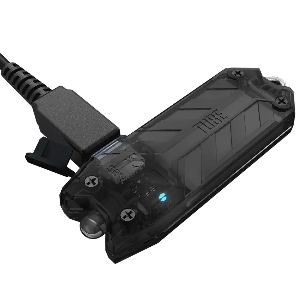 2016 новинка Nitecore трубка УФ ультрафиолетовая LED USB Перезаряжаемый брелок с