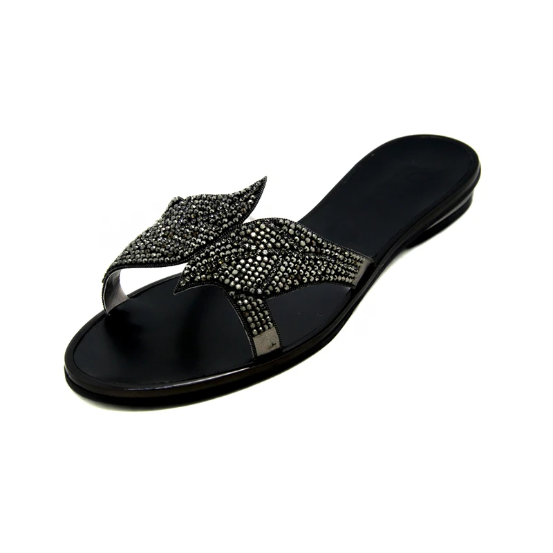 latest flat slippers for ladies