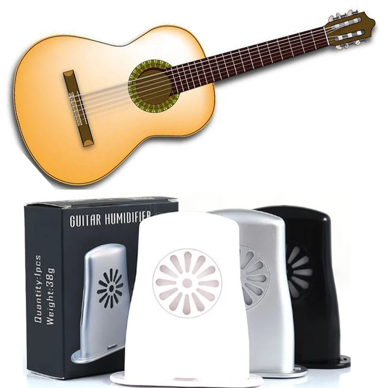 

Guitar Humidifier Folk Veneer Guitar Humidifier Prevent Panel Cracking Humidity Adjuster Sound Hole for Acoustic Guitars