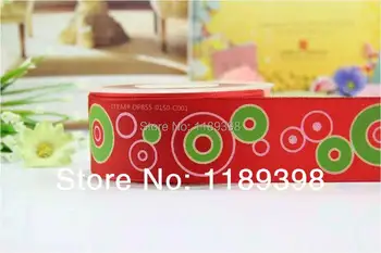 

38mm(1-1/2") Christmas Xmas wired edge ribbon 25yards roll