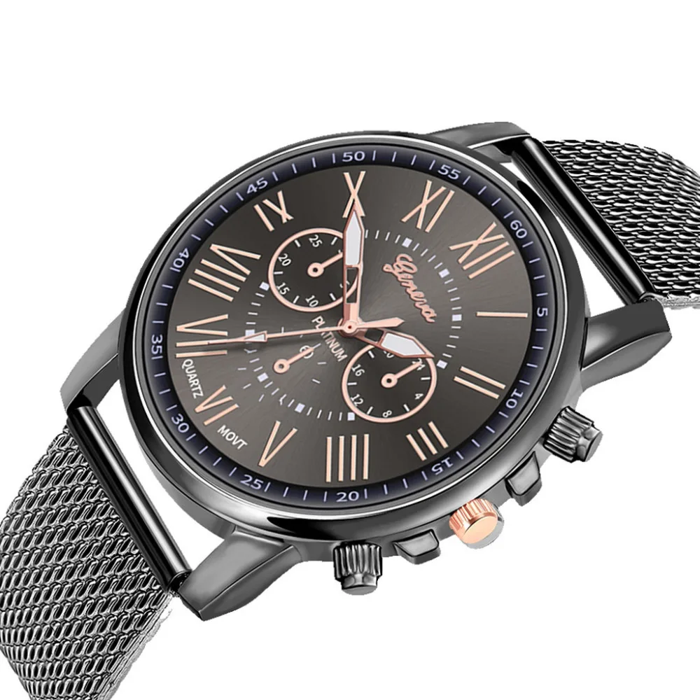 Geneva Лидер продаж модный бренд римские цифры Женские часы кварцевые наручные часы роскошные женские часы подарок Reloj& Ff