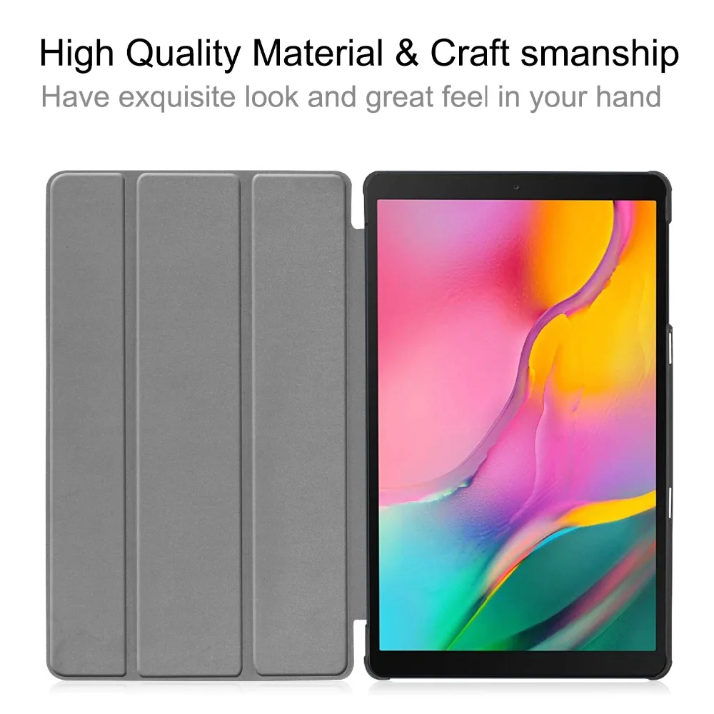 Case For Samsung Galaxy Tab S5E 2019 SM T720 Flip Stand Cover Case Soft