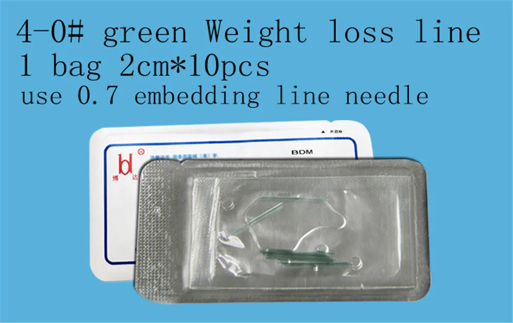 green 4-0 2cm 10pc