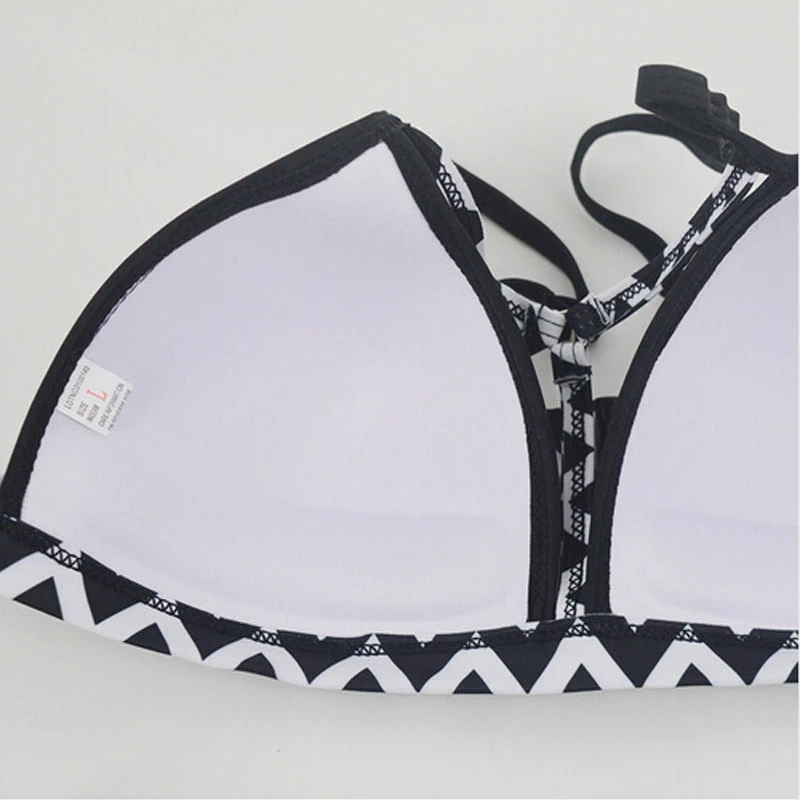 Комплект женского нижнего белья с чашками пуш ап и высокой талией|underwear sets for