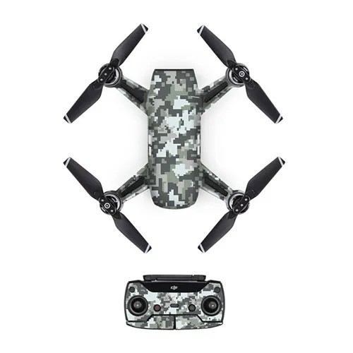 Новая кожа Наклейка s Для DJI Spark аксессуары 3 м водонепроницаемый ПВХ наклейки для DJI дроны Spark RC Квадрокоптер Кожа Наклейка протектор - Цвет: YSDJS0037