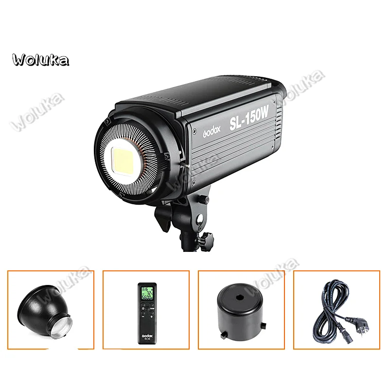 

Godox SL-150W 5600K Studio LED Video Light Fill light Photo LED Light Bowens Mount White light Version for Studio Video CD40 T03