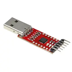 1 шт./лот USB 2,0 UART ttl 6PIN модуля разъем последовательный преобразователь CP2102