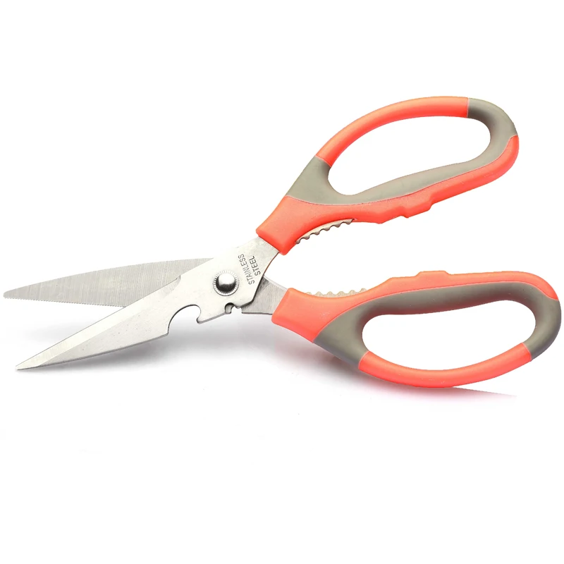 

Multifunction Household Kitchen Stainless Steel Scissors Chicken Bones Scissors Beer Bottle Opener