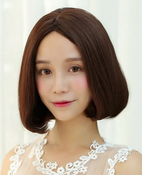 The Entire Top Female Hair Short Hair Fluffy Pear Bobo Head South
