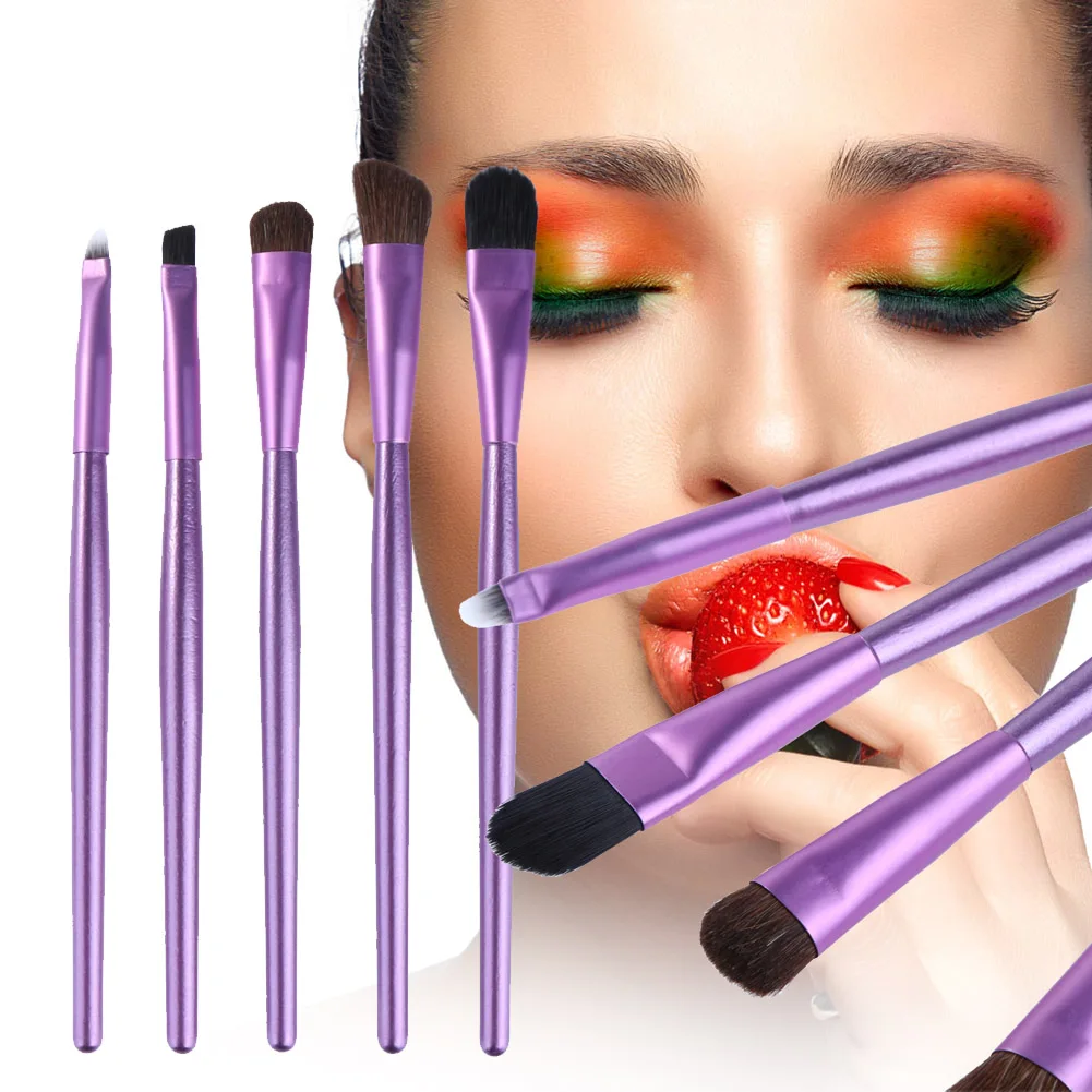 

5pcs Eye Makeup Brushes Set Cosmetic Foundation Eyeshadow Powder Highlighter Eye Shadow Brush Concealer Makeup Brushes Brush