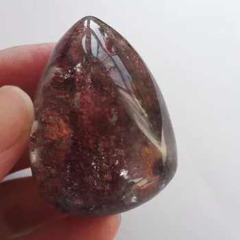 

Natural Ghost Phantom Garden QUARTZ CRYSTAL Pendant Jewelry For Woman