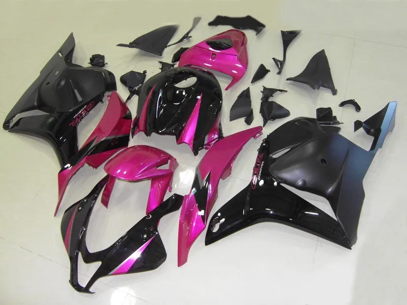 

New Injection Full Fairing kit Fit For Honda CBR600RR F5 2009 2010 2011 2012 09 10 11 12 600RR 600 ABS fairings black pink