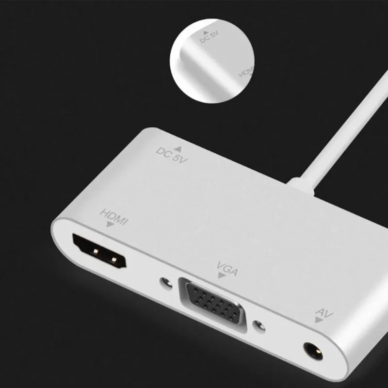 Многофункциональный переходник для Lightning HDMI vga-разъем аудио кабель-переходник для телевизора для iPhone X iPhone 8 7 плюс 6 6 S для iPad серии