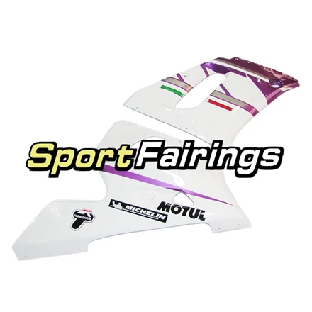 Полный Пластик капот для Yamaha 1998 1999 2000 2001 2002 YZF-600 R6 впрыска ABS обтекатель кузова мотоцикла розового и белого цвета корпуса