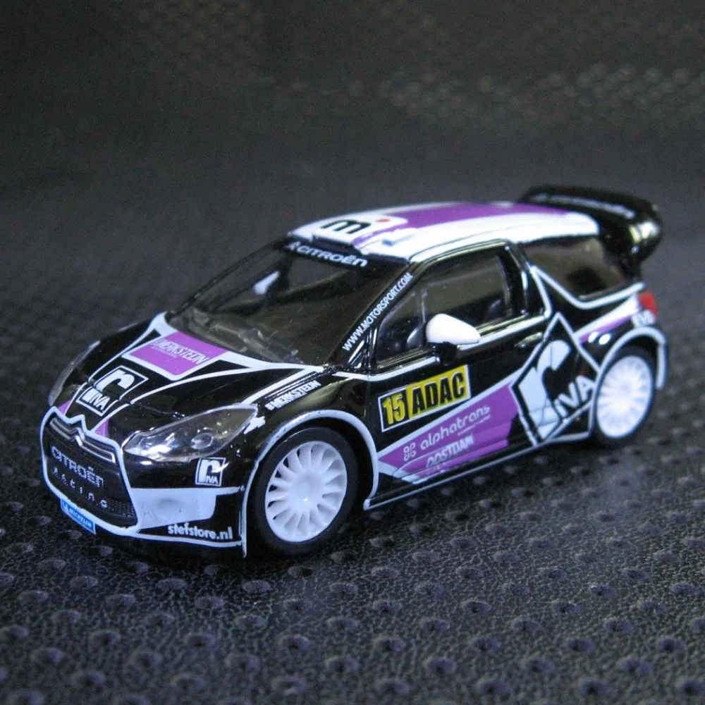 

N orev 1:64 Citroen DS3 WRC 3 Super car boutique alloy car toys for children kids toys Model freeshipping