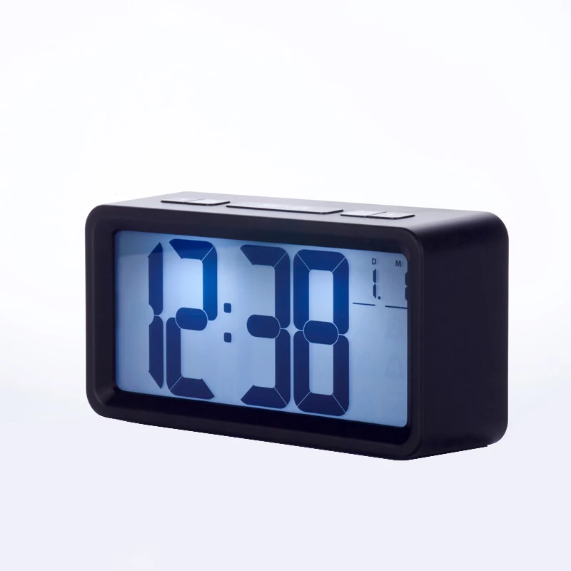 

LED digital alarm clock electronic table watch desk clock dual alarm bedside for kids snooze wake up light nixie night clock