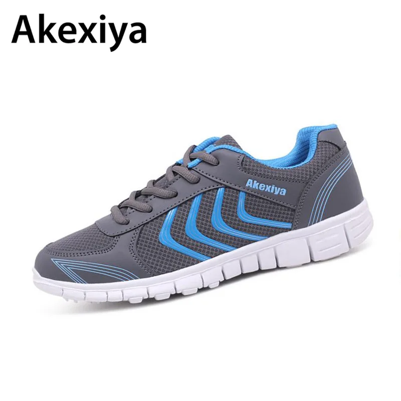 

2018 Hot Sale Spring Summer Men Breathable Casual Shoes Lightweight Unisex Lace-up Mesh Tide Male Shoes Plus size36-44 AA19
